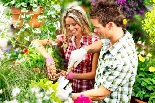 Professional Gardeners New Barnet completing a safe garden service